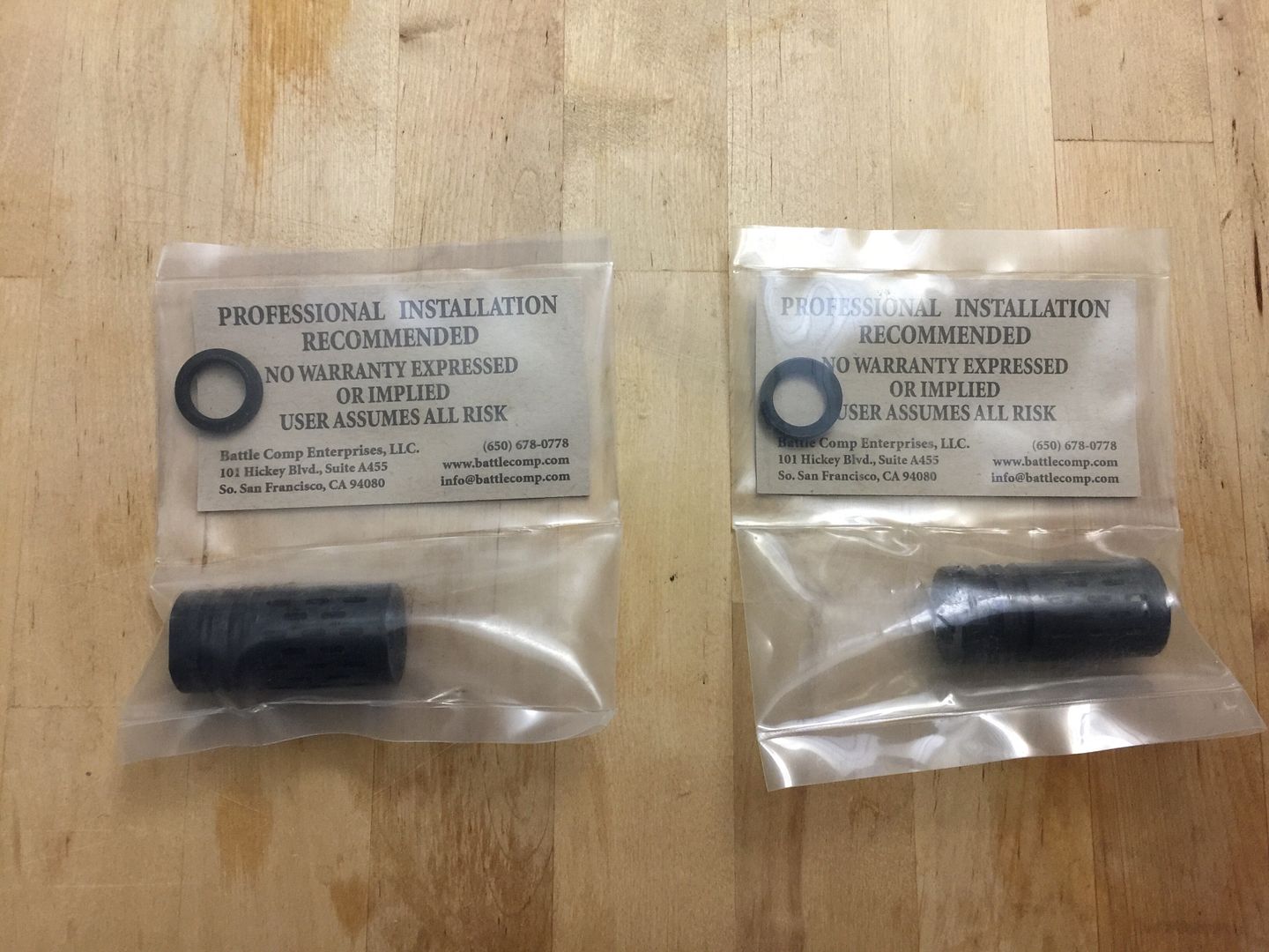 [FS] Nighthawk Custom 1911 Golf Ball Grips with NH Logo Black 55